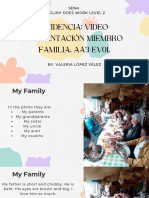 Evidencia Video-Presentación Miembro Familia. AA3-EV01.