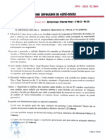 Grelha de Correção de Dto. Penal e Dto. P Penal