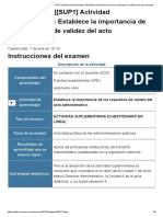 Actividad Suplementaria - Derecho Administrativo