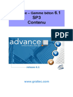 Advance Gamme Béton 6.1 SP3 Contenu