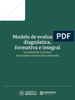 Modelo de Evaluacion