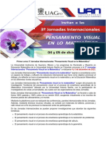 Primer Aviso. Tercera Jornada Internacional de Pensamiento Visual en La Matemática