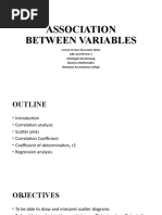 Lecture 8-Association Between Variables