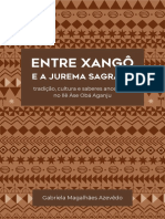 Entre Xango e A Jurema Sagrada Tradicao