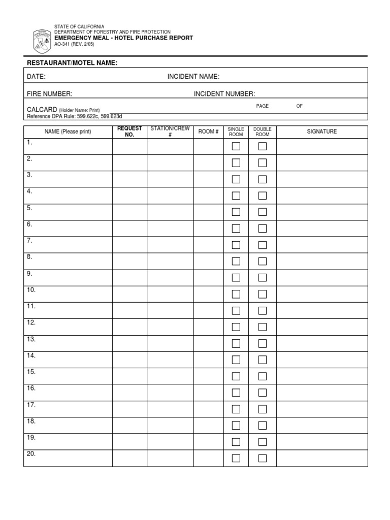 Cal fire 101 pdf