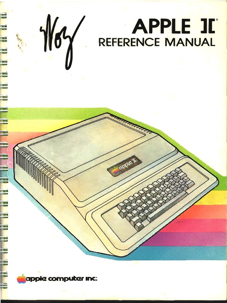 Apple II Reference Manual - Woz | PDF