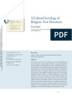 A Cultural Sociology of Religion