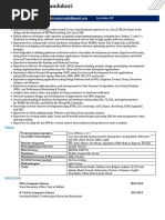 Divya Sharvani Resume