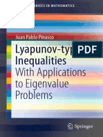 Lyapunov-Type Inequalities With Applications To Eigenvalue Problems