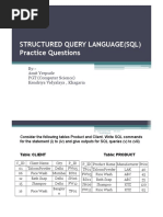 SQL Practice Question