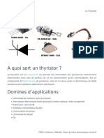 Le Thyristor