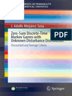 Zero-Sum Discrete-Time Markov Games With Unknown Disturbance Distribution