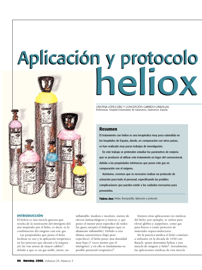 Heliox Pdf Helio Medicina Clinica