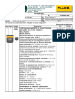 Cotización Comprobador de Resistencia de Aislamiento FLUKE-1555FC. HMELECTRIC.