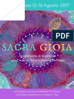 Sacra Gioia - Biovacanza Agosto 2017