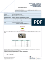 FICHA PEDAGÓGICA Quimica 3ero 2