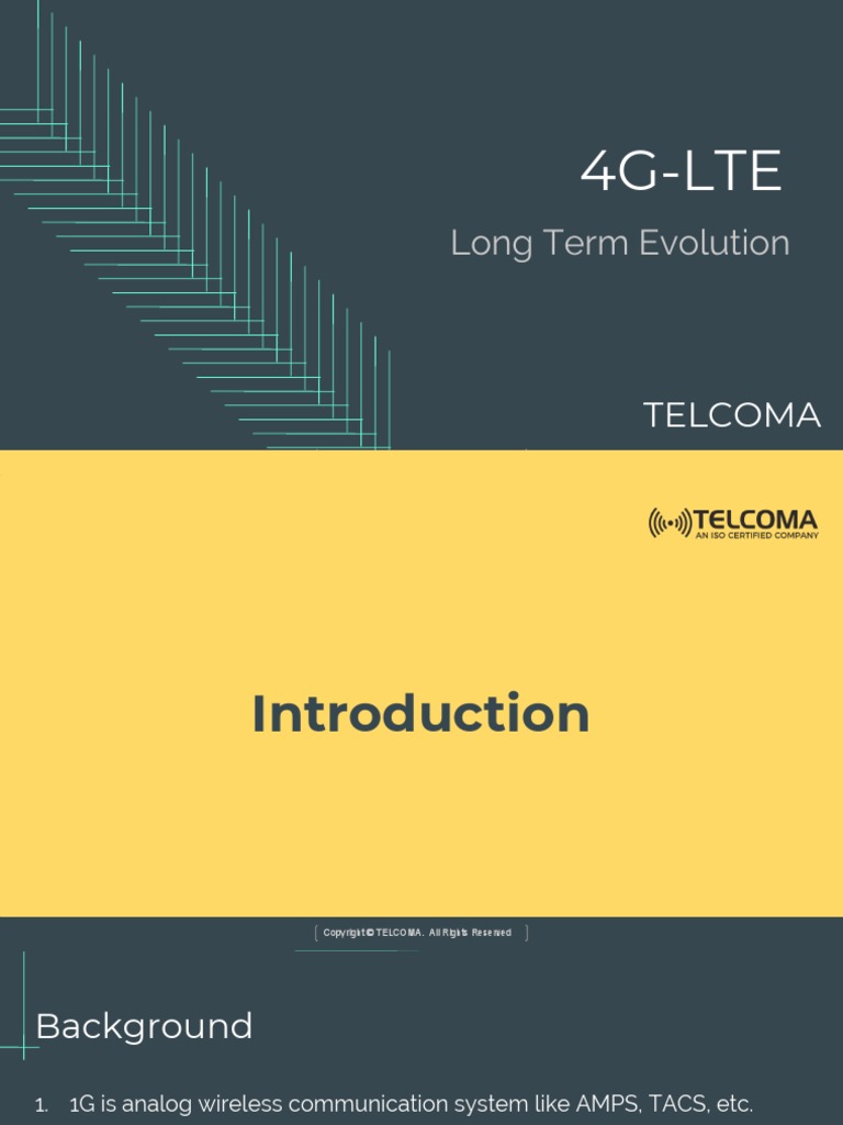 4G LTE - LTE-Advanced Wireless Mobile Communications | PDF | 4 G | High ...