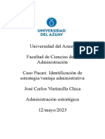 Caso Pacari - Innovación Estratégica