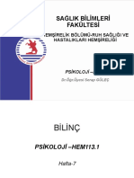 Bilinç