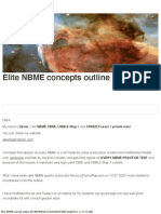 Elite 100 NBME Concepts Outline