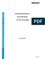 Guia de Ejercicios 01 - Ley de Coulomb