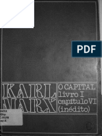 MARX, K. O Capital - Capitulo VI -Inedito