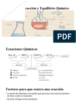 Velocidad de Reacción y Equilibrio Químico