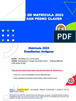 Proceso Matricula