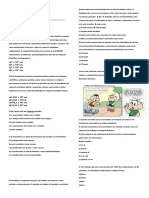 Avaliação Mensal de Ciências 9º Ano Abril