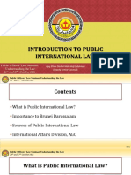 Introduction To Public International LawZ