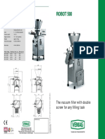 Vemag Robot 500 Spec Sheet