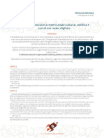 40 - O Ativismo Social e A Repercussa Âo Cultural, Poli Ütica e Social Nas Redes Digitais.