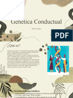 Genética Conductual