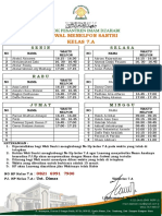 Jadwal Menelpon 7.A