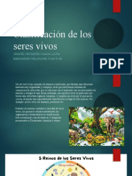 Clasificación de Los Seres Vivos