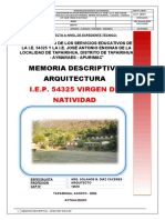 2.1 Memoria Descriptiva Arquitectura IEP - 23set