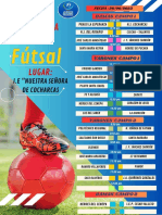 Fixture Futsal B y Voley B C Ugel Hyo