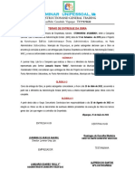 PDF Termo Entrega