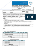 EVALUACION SUMATIVA 1rubrica General