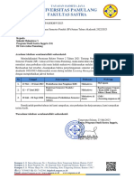 Surat Edaran Semester Pendek (SP) 2022-2023