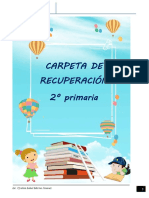 CARPETA DE RECUPERACIÓN - 2º Primaria - 2021