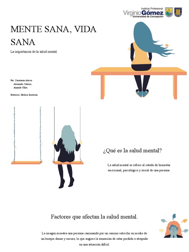 Charla Salud Mental Pdf Salud Mental Mente