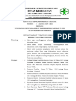 A.r.1. SK Pelayanan Klinis Tentang Pengkajian, Rencana Asuhan, Dan Pendidikan Pasien-Keluarga