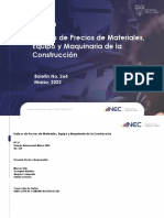 Precio Materiales Construcción Marzo 2022