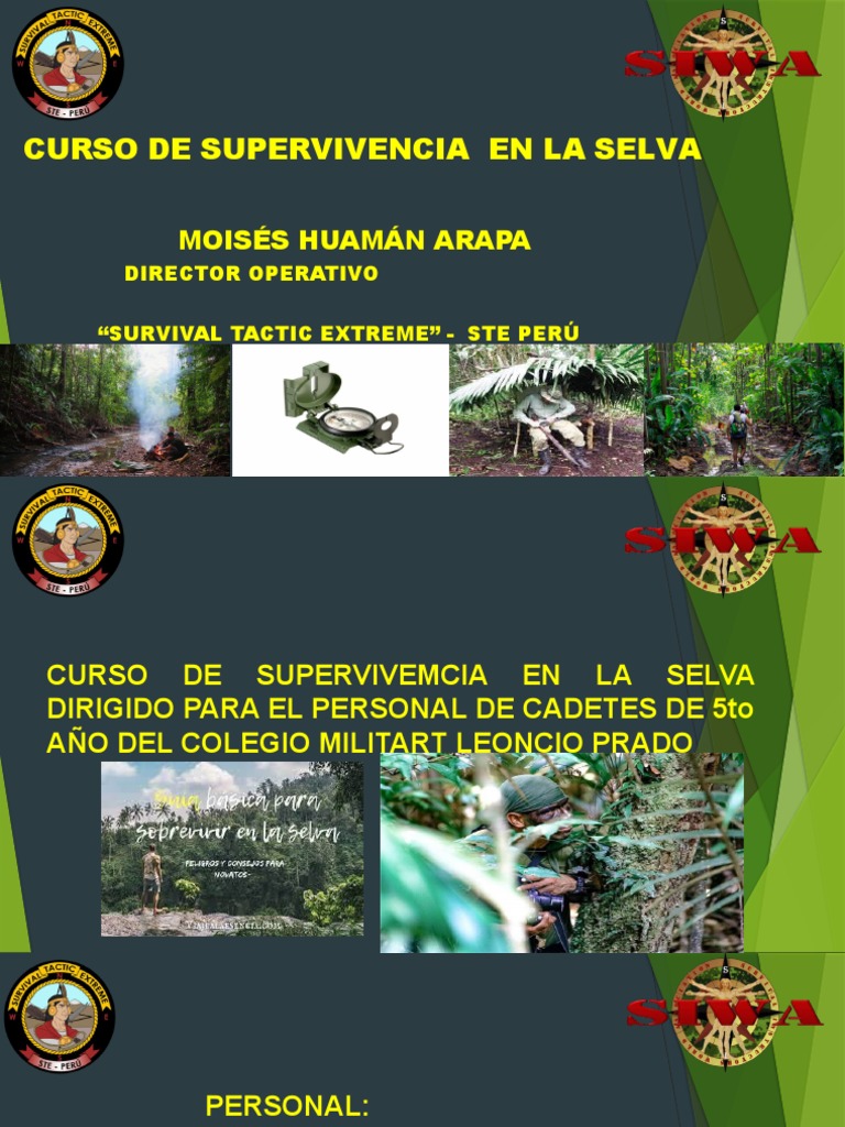 Curso de Supervivencia en la Selva | PDF | Deportes | Combate