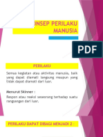 Konsep Perilaku Manusia