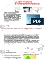 Cap 5 Tema 30 Problemas de Aplicacion, Movimiento de Un Proyectil Con Resistencia Del Aire