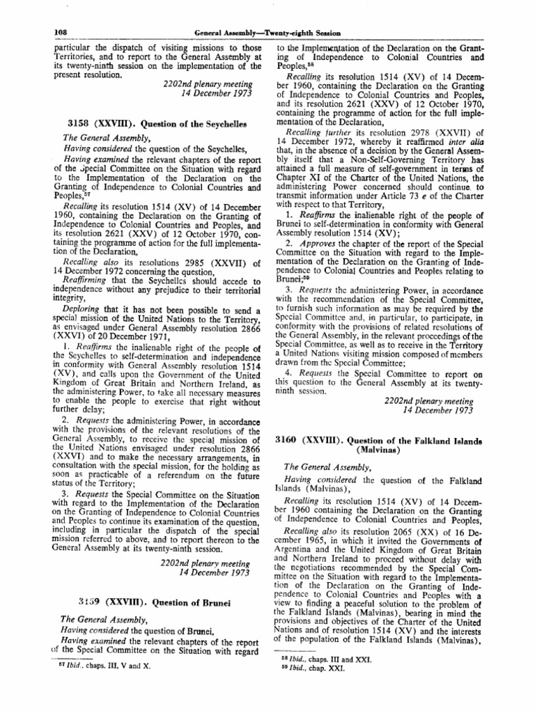 A Res 3160 (Xxviii) - en | PDF