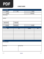 5S Project Charter