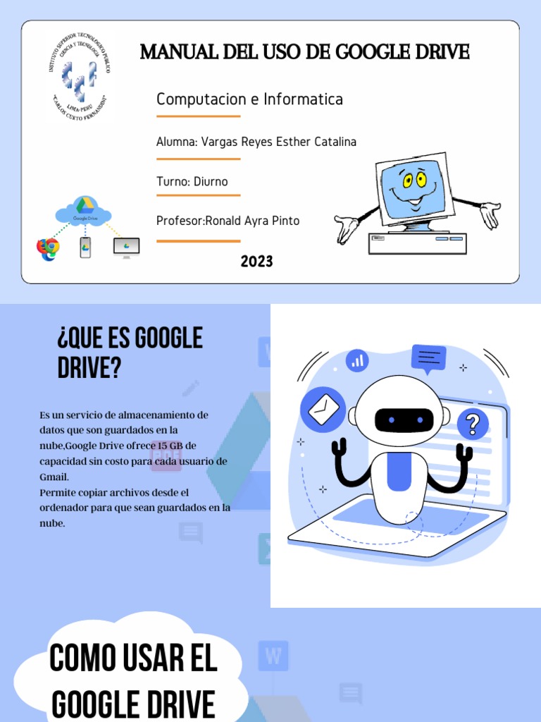 Manual de Uso de Google Drive | PDF